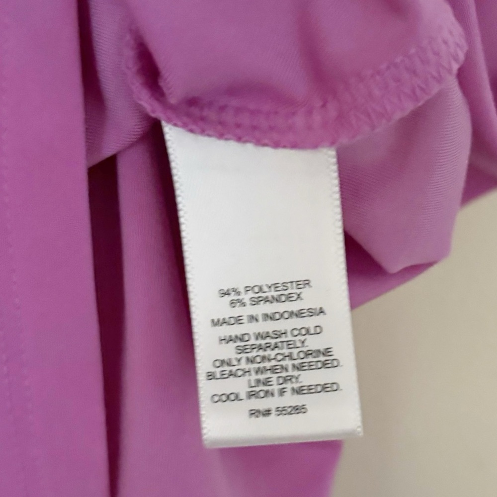 Express High-Neck Trapeze Camisole Top Womens Size‎ Medium Vibrant Purple Halter - Picture 4 of 6